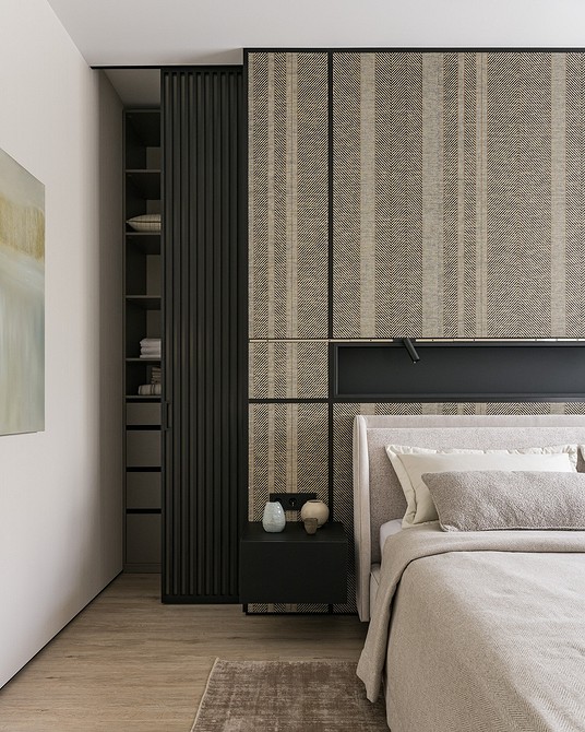 Tapeta w kwiatowe motywy w romantycznej sypialni, inspiracje 2026