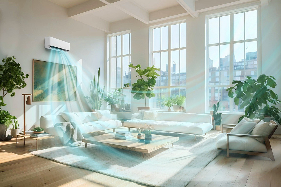 Klimatyzator w domu: całoroczny komfort i szybkie ogrzewanie pomieszczeń w chłodne dni.
