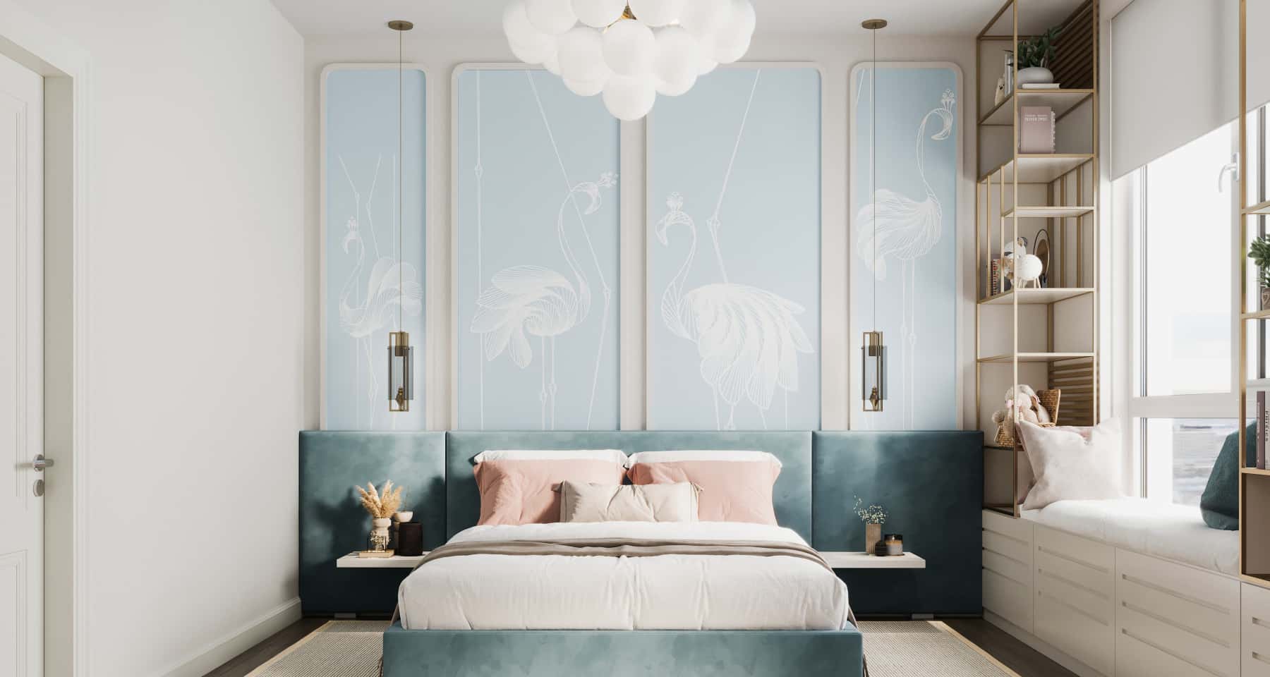 Inteligentny dom: system sterowania oświetleniem i ogrzewaniem w dużym apartamencie.