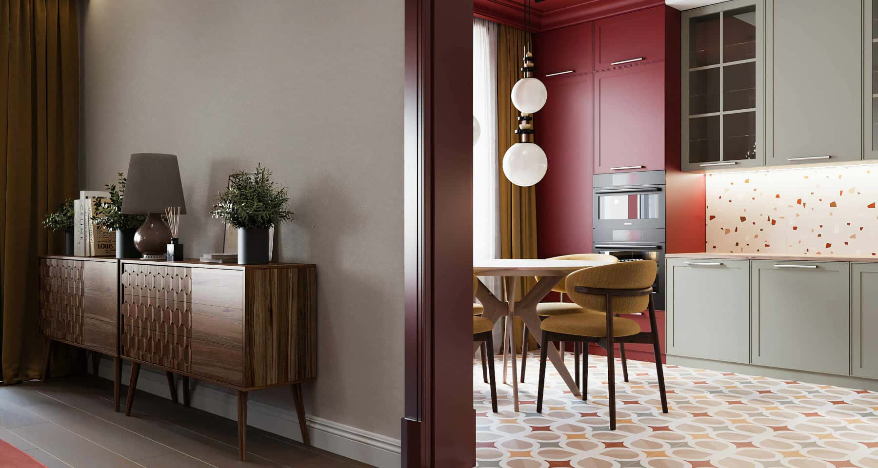 Przestronne wnętrze dużego mieszkania w trakcie remontu pod klucz 2026.