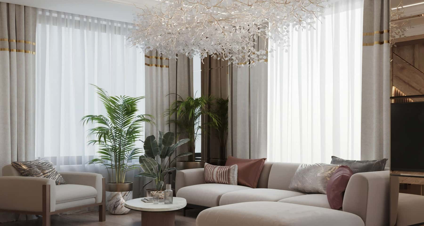 Mieszkanie w bloku: układanie podłogi podczas remontu, panele podłogowe w salonie