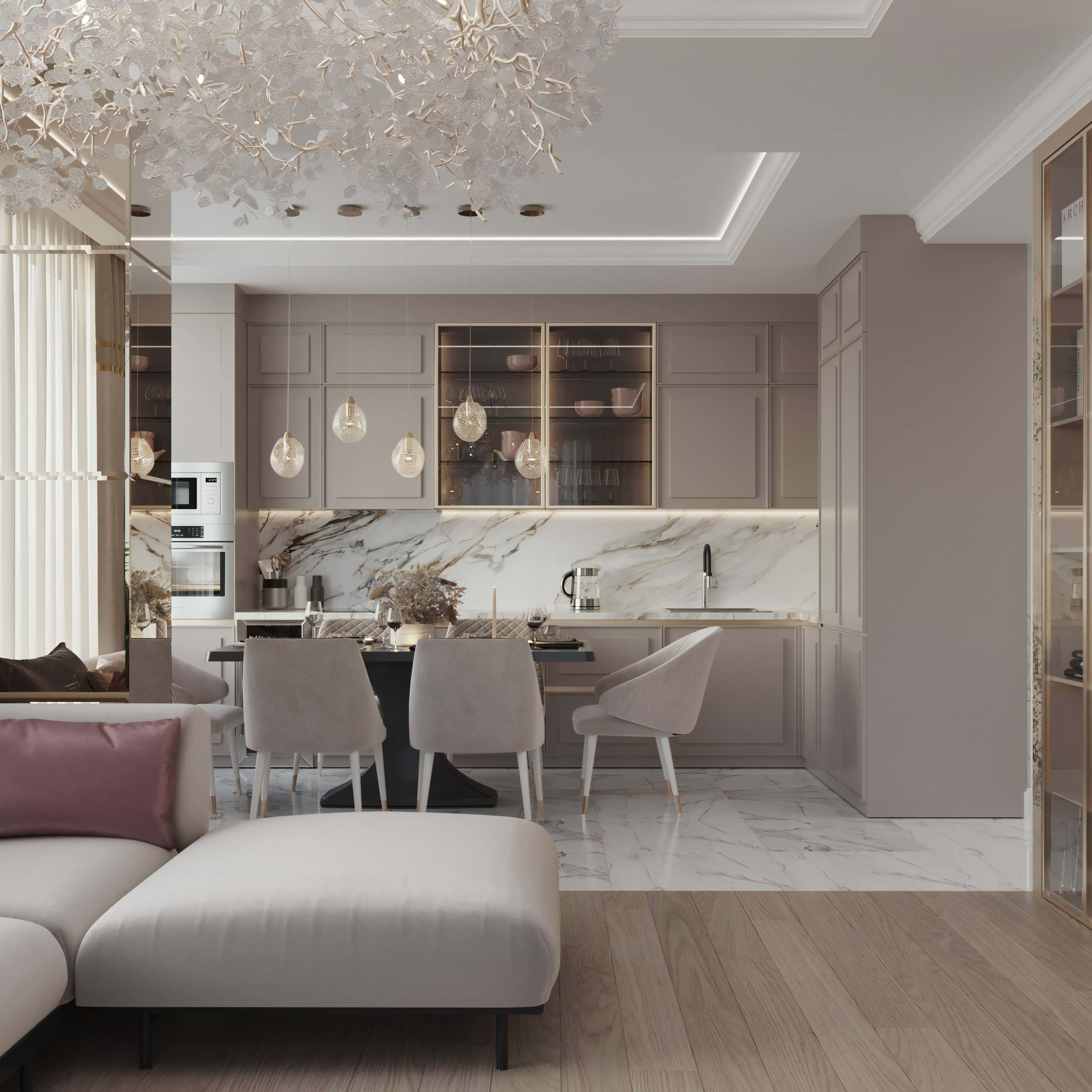 Apartamenty premium 2026: wizualizacja łazienki z wanną wolnostojącą i elementami drewna