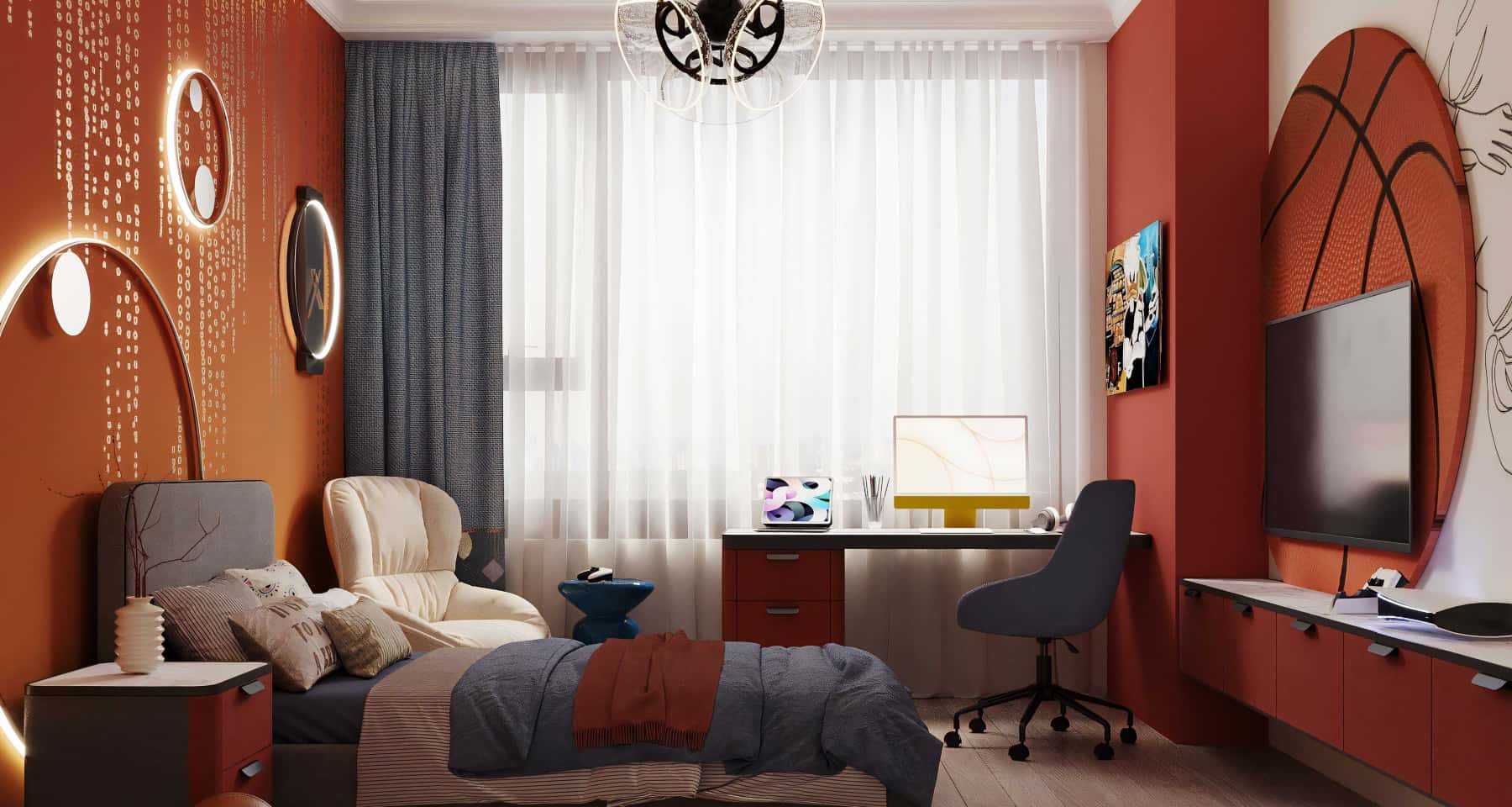 Aranżacja wnętrz 2026: Inspiracje stylem nowojorskim w remontowanym mieszkaniu.