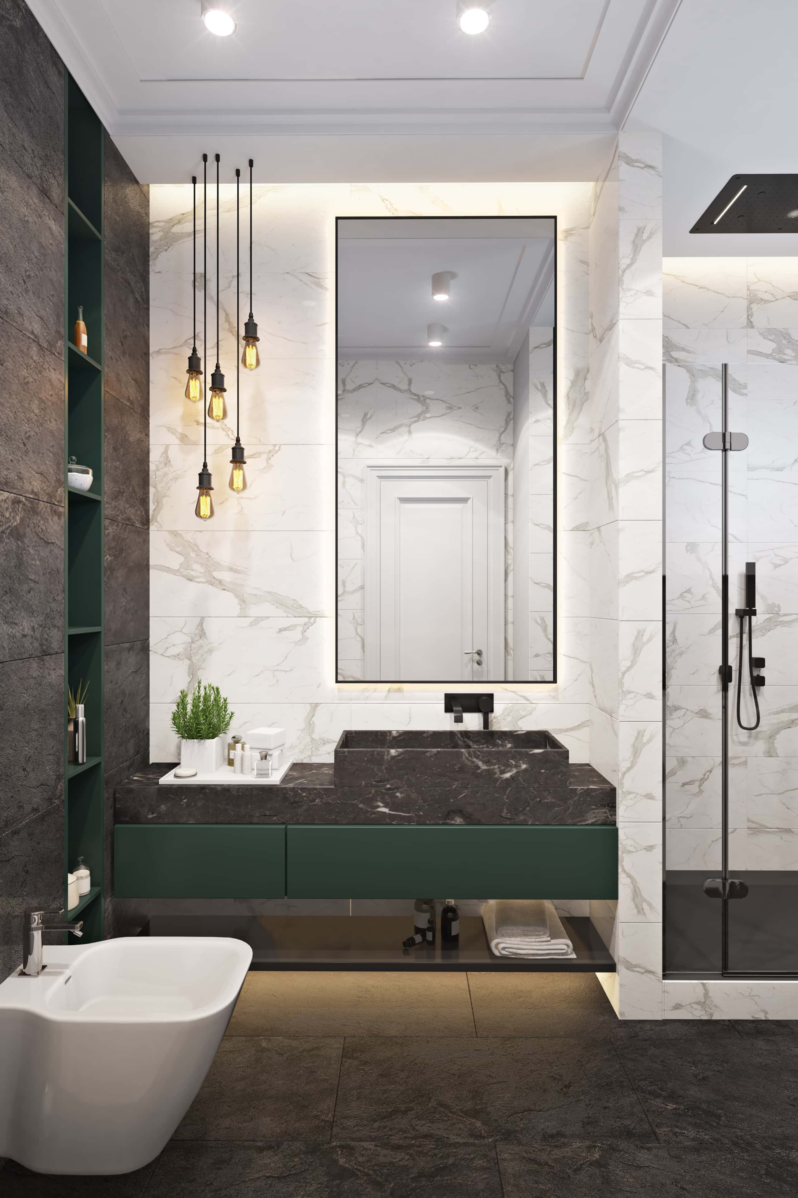 Mały loft, duży styl Aranżacja małego mieszkania w stylu loft z podłogą z betonu architektonicznego