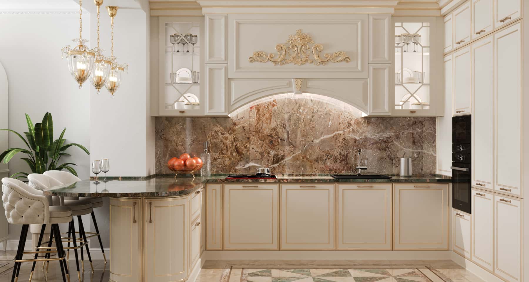 Projektowanie wnętrz 2026: Nowoczesny salon z wygodnymi meblami i oświetleniem