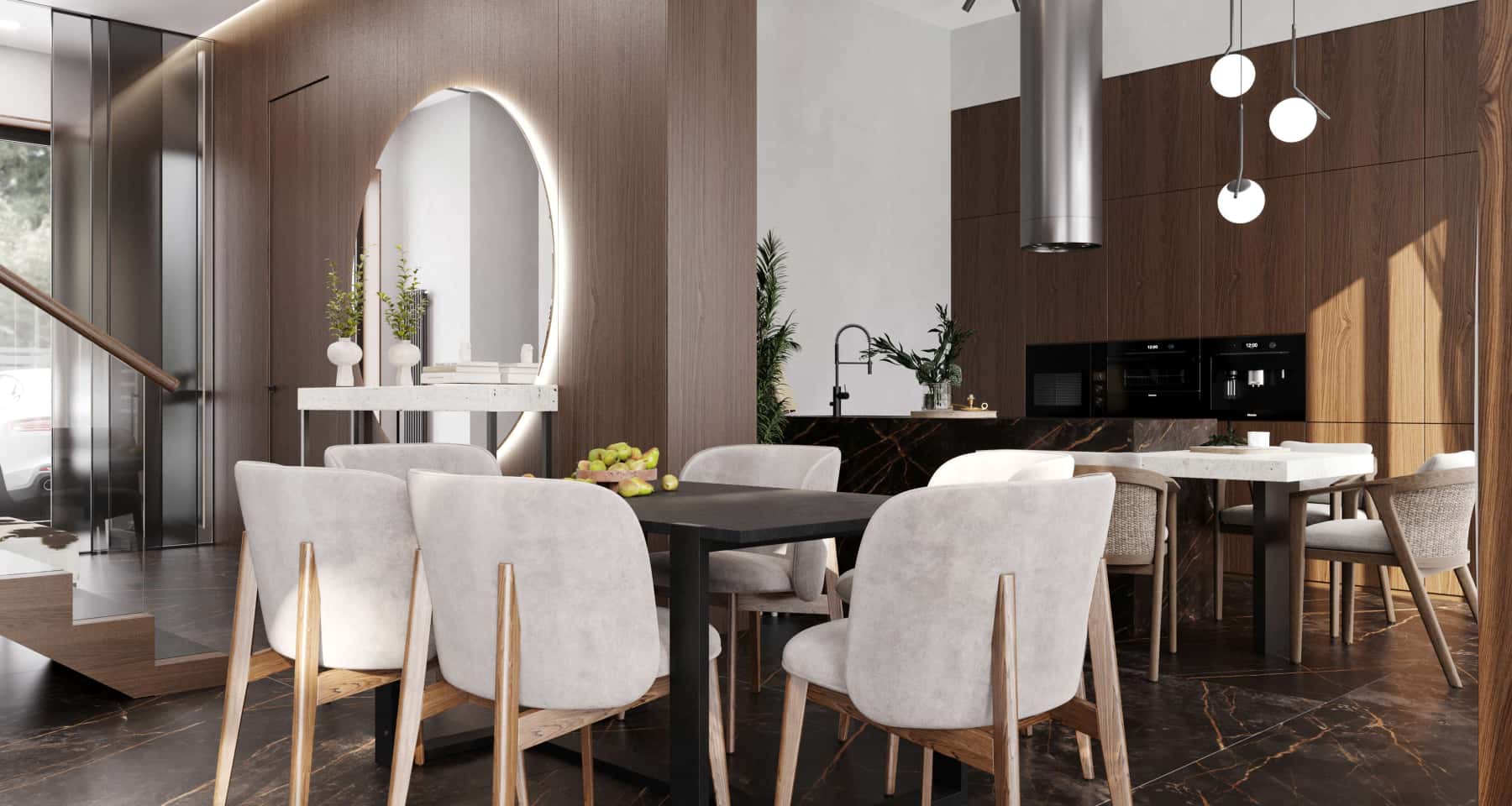 Oświetlenie LED kuchni 2026: systemy szynowe zapewniające optymalny rozkład światła roboczego.