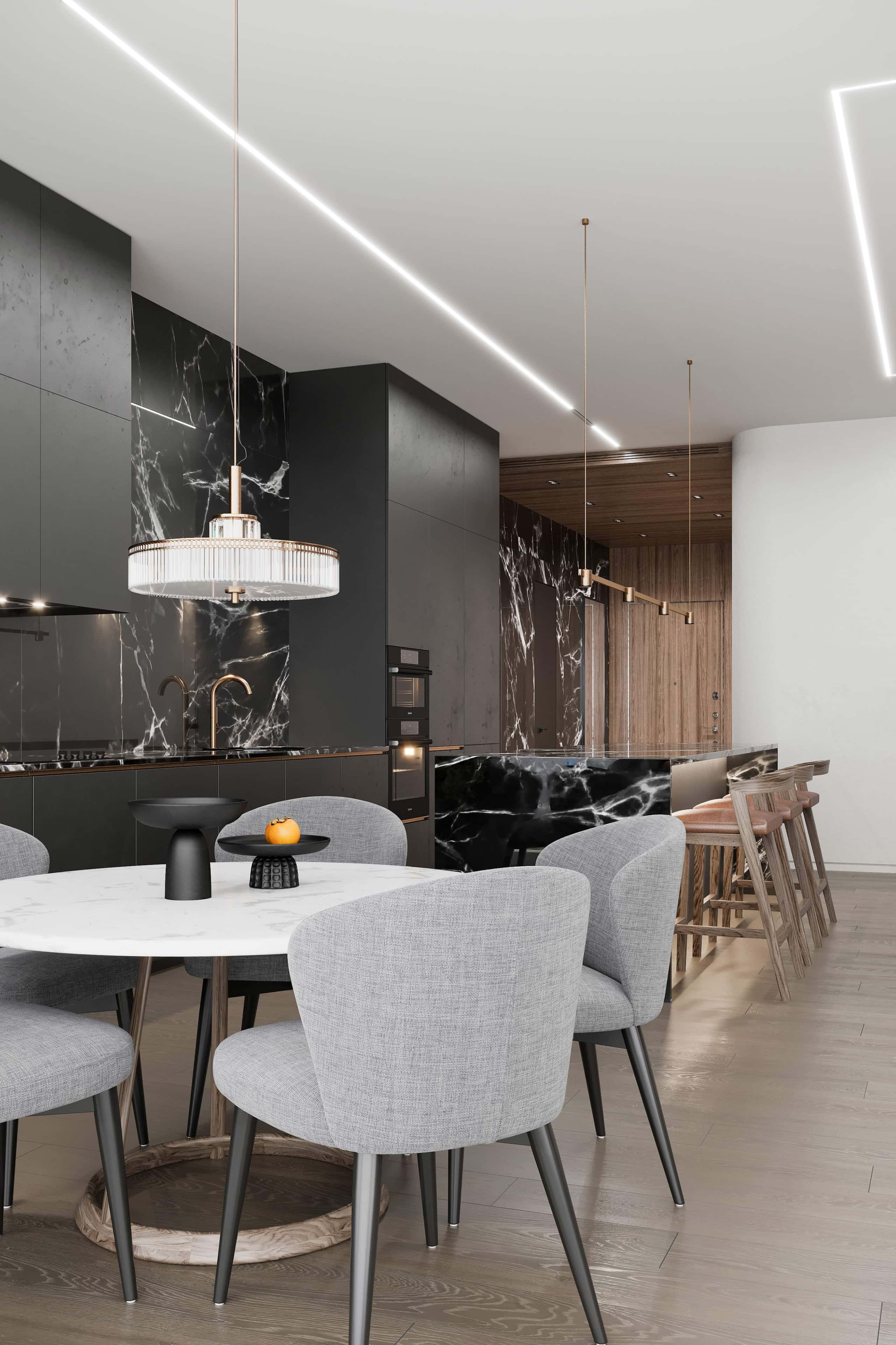 Dekoracyjne podświetlenie kuchni 2026: akcent na detale i budowanie przytulnej atmosfery.