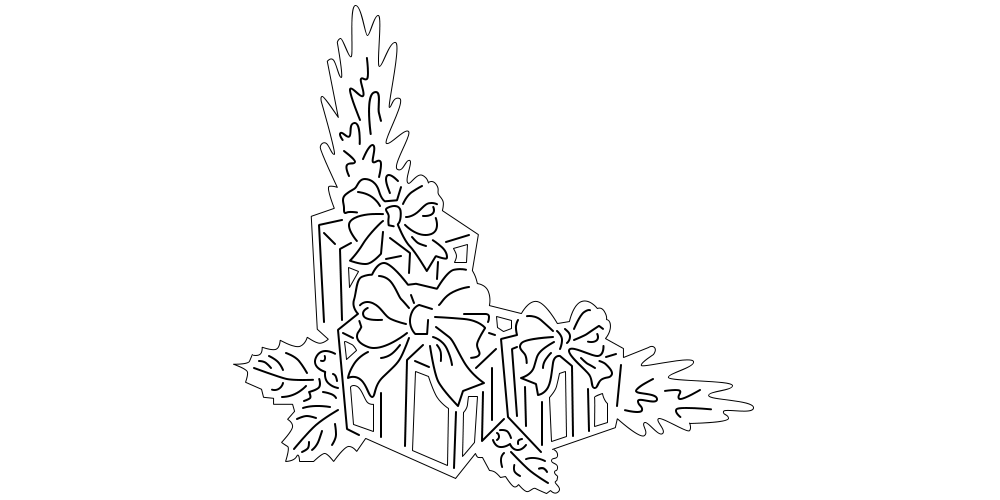 Bożonarodzeniowe wycinanki 2026: Szablon do pobrania, idealny na ozdobę okna.