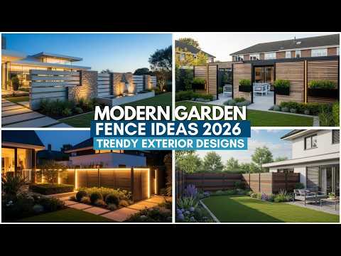 Nowoczesne ogrodzenia: Inspiracje 2026 - 28 - RoomNews
